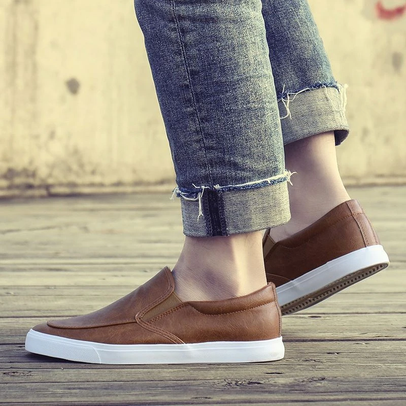 Chaussures de ville et de sport haut de gamme pour hommes, style décontracté, Oxford, mocassins bateau
